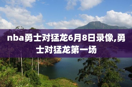 nba勇士对猛龙6月8日录像,勇士对猛龙第一场